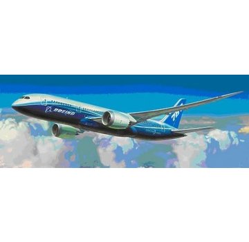 Zvesda B787-8 Dreamliner Boeing House Livery 1:144 Scale Kit