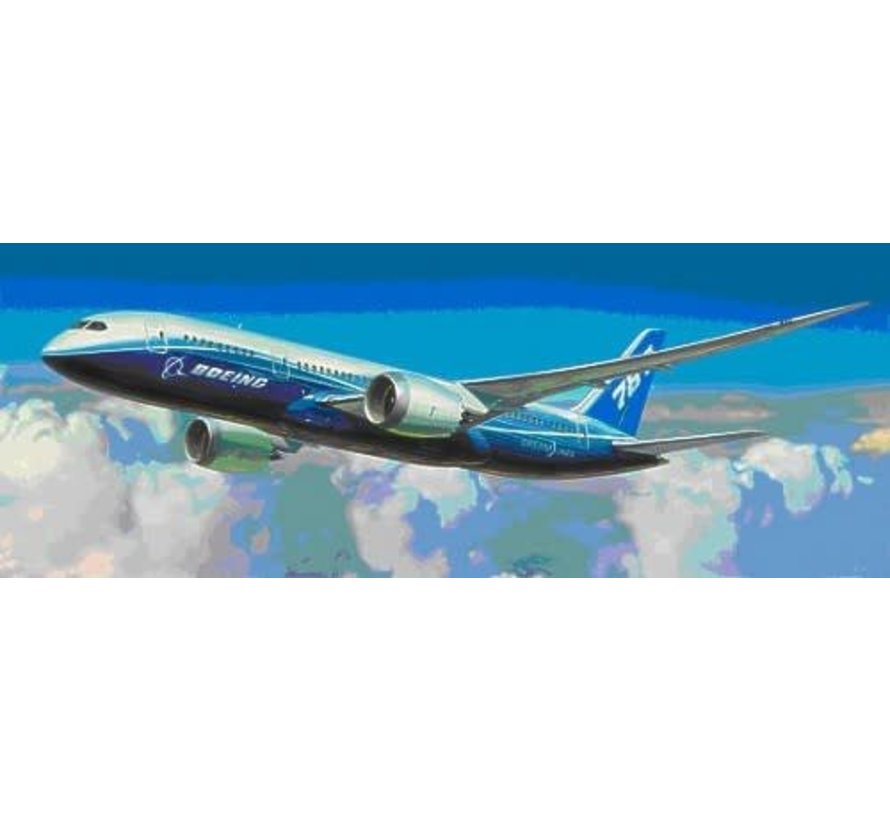 B787-8 Dreamliner Boeing House Livery 1:144 Scale Kit