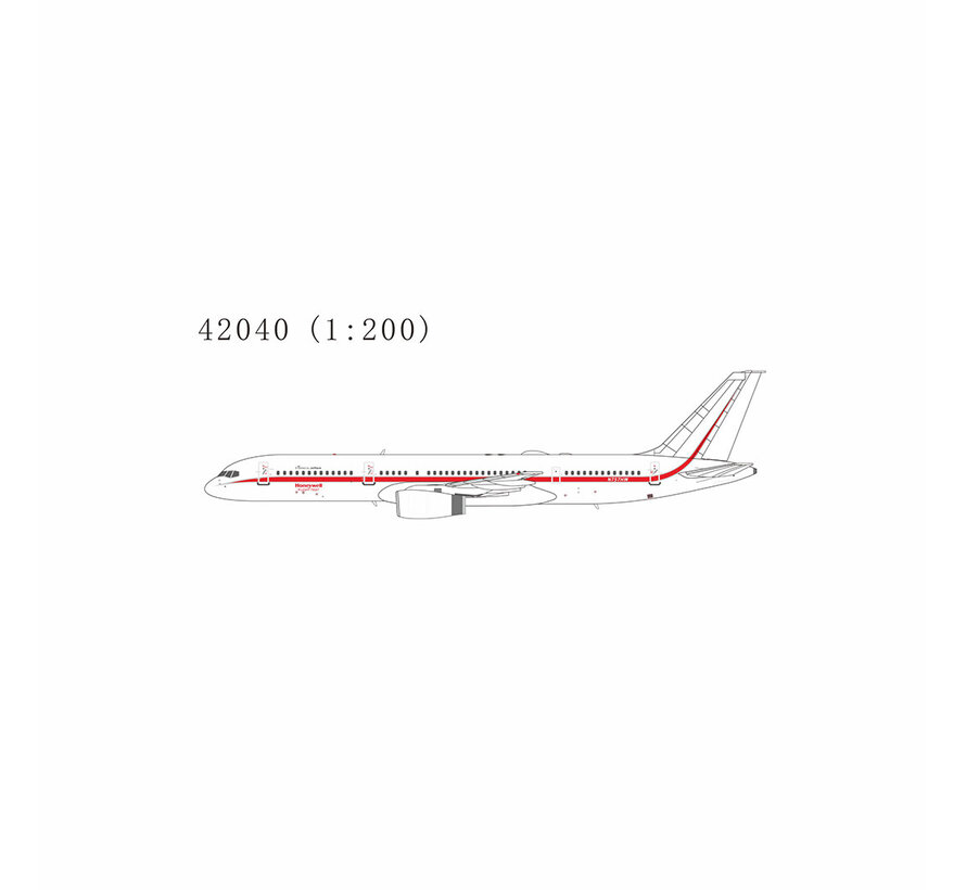 B757-200 N757HW Honeywell old livery 1:200 with test engine RB11 +pre-order+