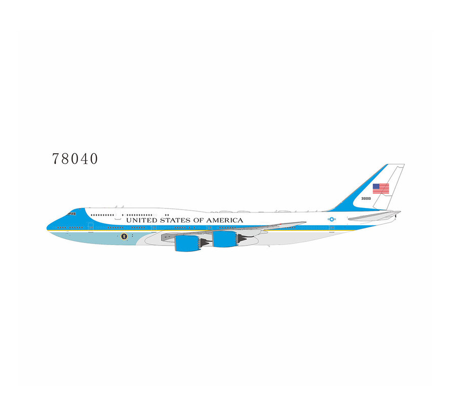 VC-25B (B747-8I) US Air Force 30000 classic livery 1:400 +pre-order+