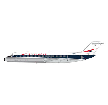 Gemini Jets DC9-31 Allegheny Airlines N967VJ  1:200 polished belly & upgraded stand +New arrival+