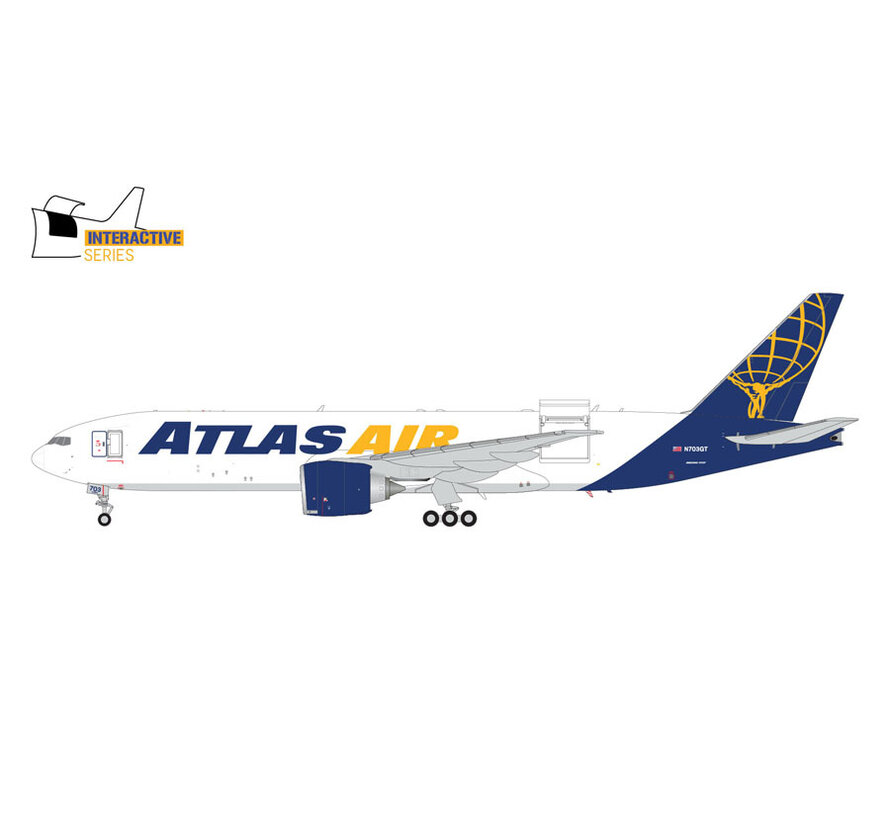 B777-200LRF Atlas Air N703GT Interactive Series 1:200 * PRE-ORDER