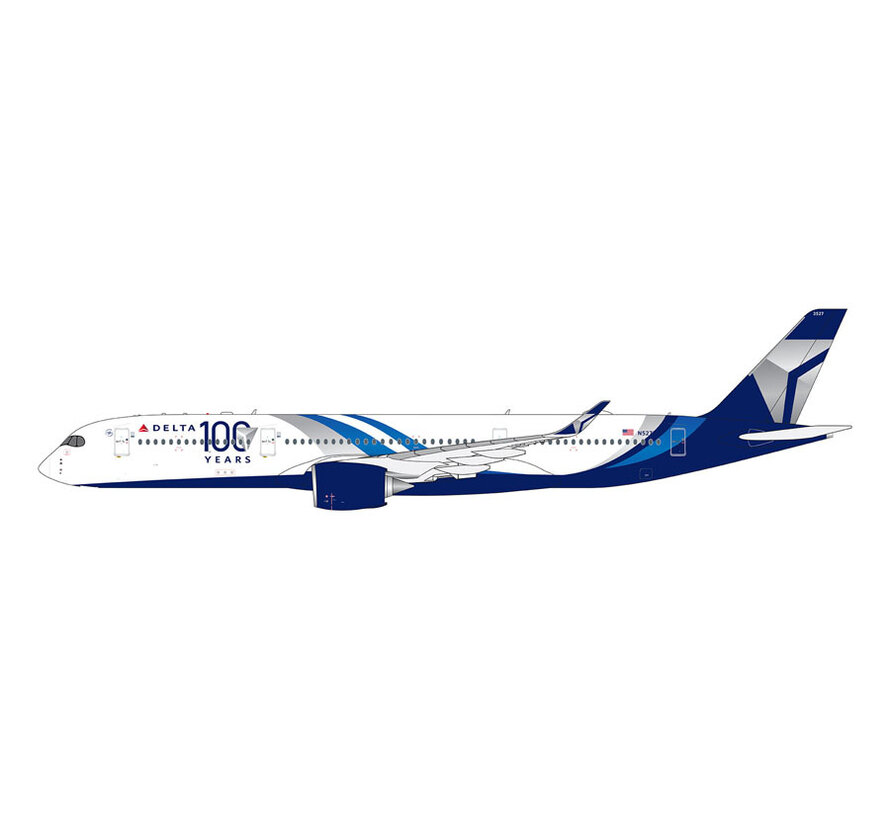 A350-900 Delta Air Lines 100 Years N527DN 1:200 +New Arrival+