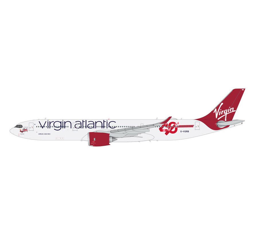 A330-900neo Virgin Atlantic Airways  40th Anniversary logo G-VSRB 1:200 +New Arrival+