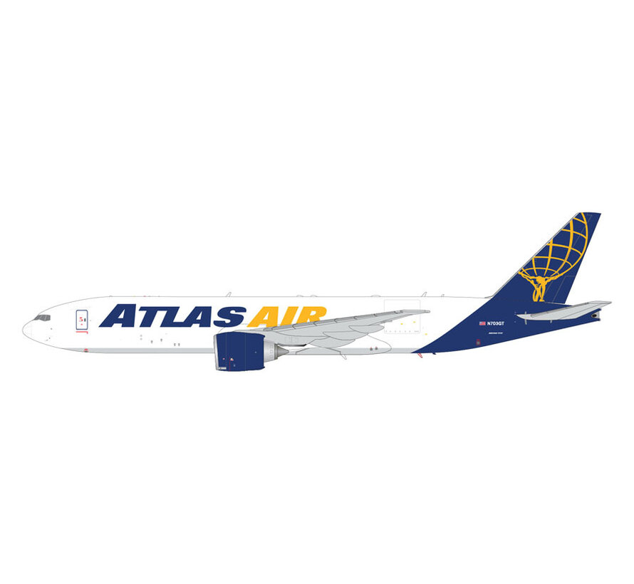 B777-200LRF Atlas Air N703GT  1:200 +New Arrival+