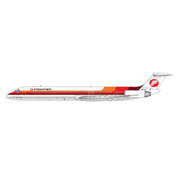 Gemini Jets MD81 Frontier Airlines original Saul Bass livery N859HA 1:400 +New arrival+