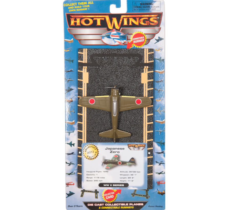 Japanese Zero with connectable runway