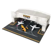 Hot Wings Hangar with Hot Wings Connectible Runway system.