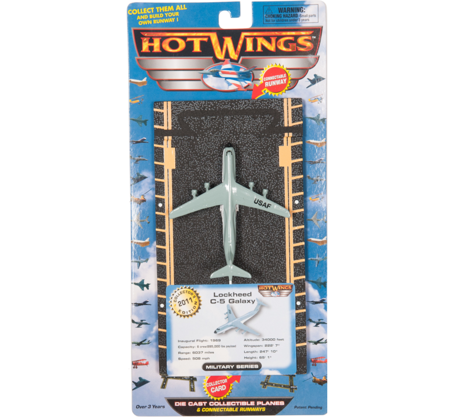 C-5 Galaxy with connectable runway