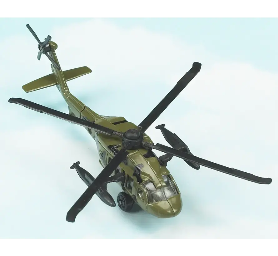 UH60 Blackhawk with connectable runway