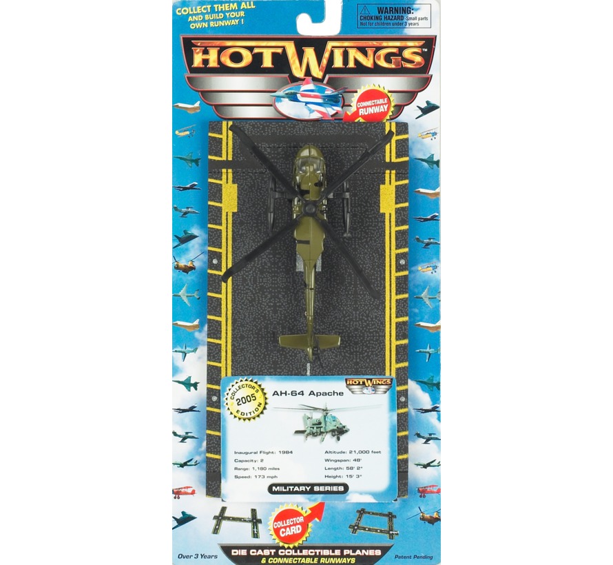 UH60 Blackhawk with connectable runway