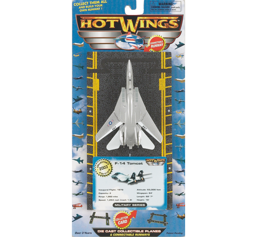 F-14 Tomcat (Jolly Roger) with connectable runway