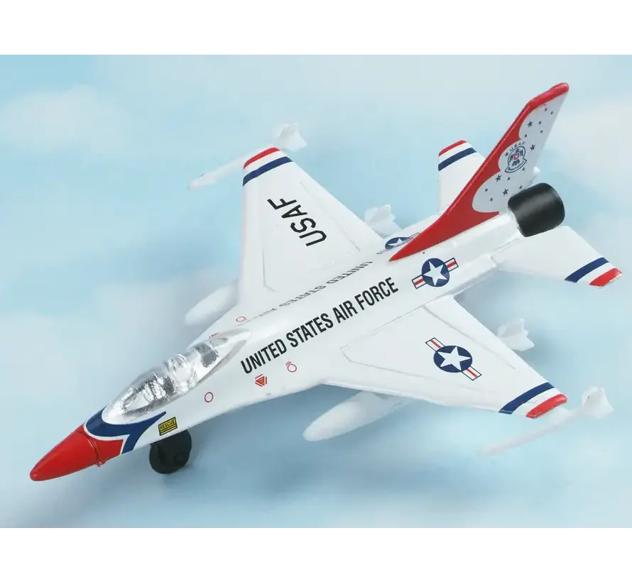 F-16 Falcon (Thunderbird) with connectable runway