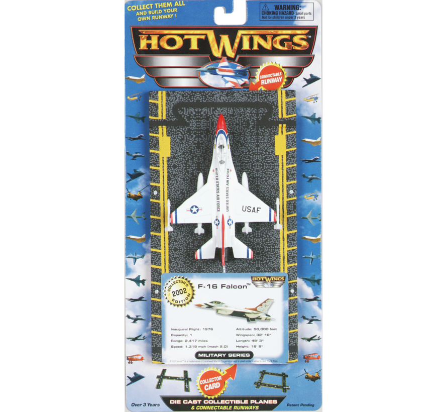F-16 Falcon (Thunderbird) with connectable runway