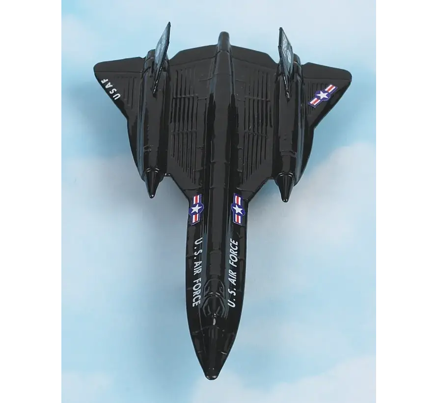 SR-71 Blackbird with connectable runway