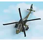 AH64 Apache (Military) with connectable runway