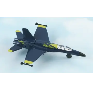 Hot Wings F-18 Hornet (Blue Angel) with connectable runway