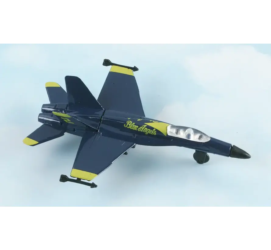 F-18 Hornet (Blue Angel) with connectable runway