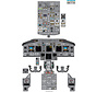 Cockpit Training Poster B737-800 Plain Paper