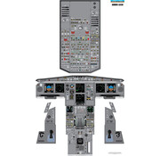 Aviation Training Graphics Cockpit Training Poster A330 24" x 40"