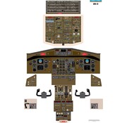 Aviation Training Graphics Cockpit Training Poster ATR 72 24'' X 37'' - Laminated