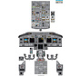 Cockpit Training Poster B737-800 Laminated 24" x 39"