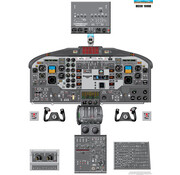 Aviation Training Graphics Cockpit Training Poster Beech 1900D 24" x 32" - Laminated