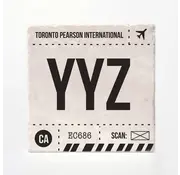 YYZ Coasters (Single)