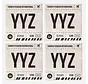 YYZ Coasters (Set of 4)