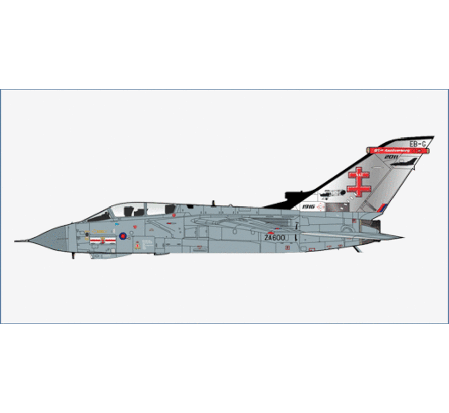 Tornado GR.4 41 (R ) Test and Evaluation Squadron ZA600 RAF Coningsby 2011 1:72 +New Arrival+
