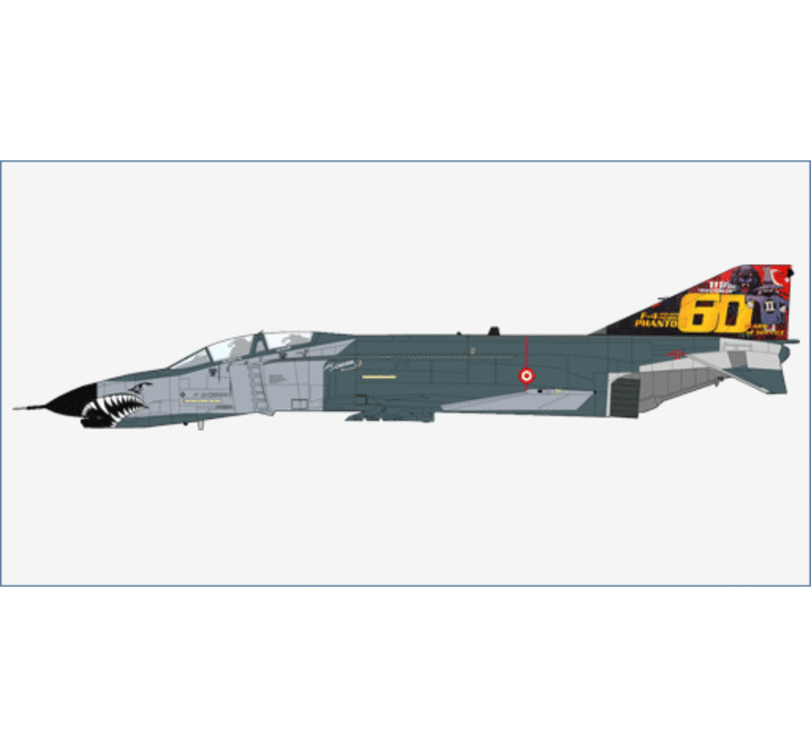 F4E Phantom II 111th Panther Squadron Turkish Air Force 60 Years Special 77-0296 2019 1:72 +New arrival+