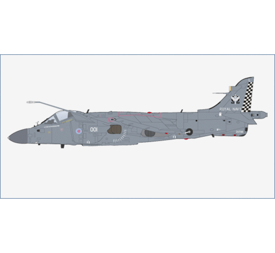 Sea Harrier FA.2 Royal Navy ZH796 2018 1:72 (with Sea Eagle missiles) +New arrival+
