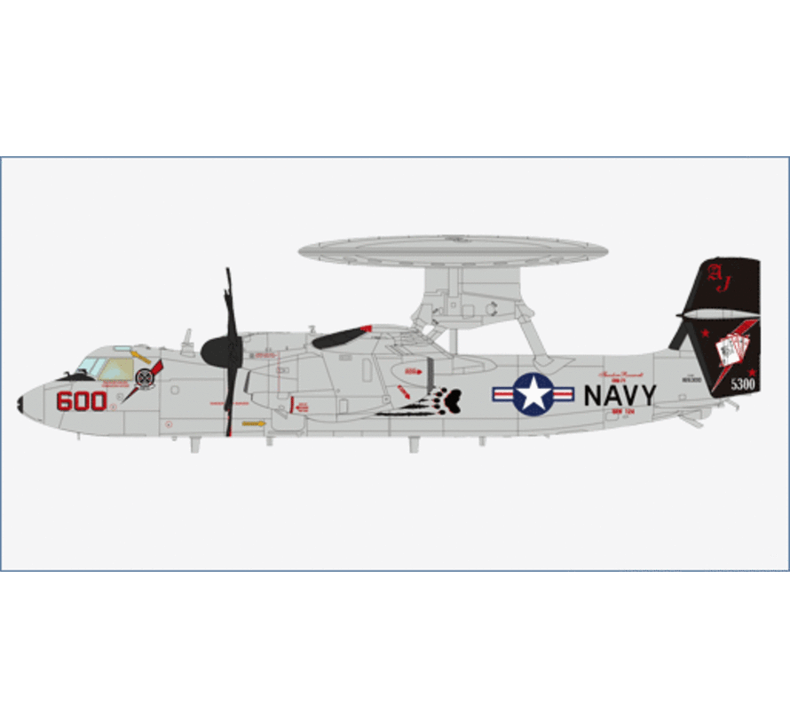 E2C Hawkeye VAW-124 Bear Aces US Navy 165300 2009 1:72 +New Arrival+