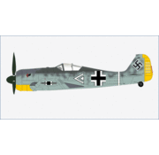 Hobby Master Fw190A-3 III:JG.2 Luftwaffe Commander Hptm. Hans Hahn WWII 1:48 +New Arrival+