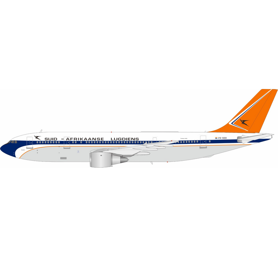 A300B2K-3C South African Airways old orange tail livery ZS-SDD 1:200 +New Arrival+