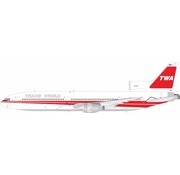 InFlight L1011-385-1 TriStar 1 Trans World Airlines TWA red poly N11003 1:200 +New Arrival+