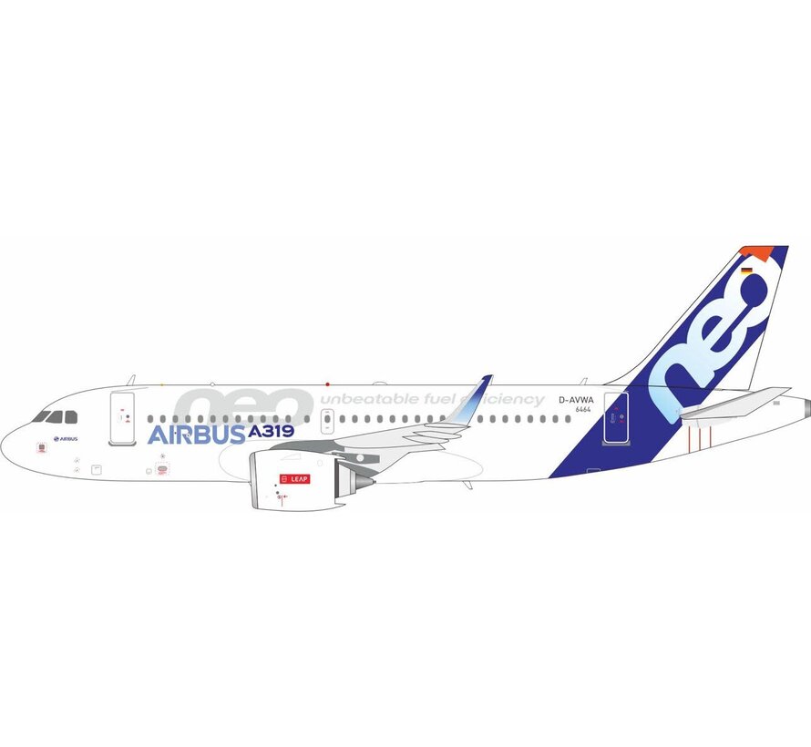 A319neo Airbus House Livery D-AVWA 1:200