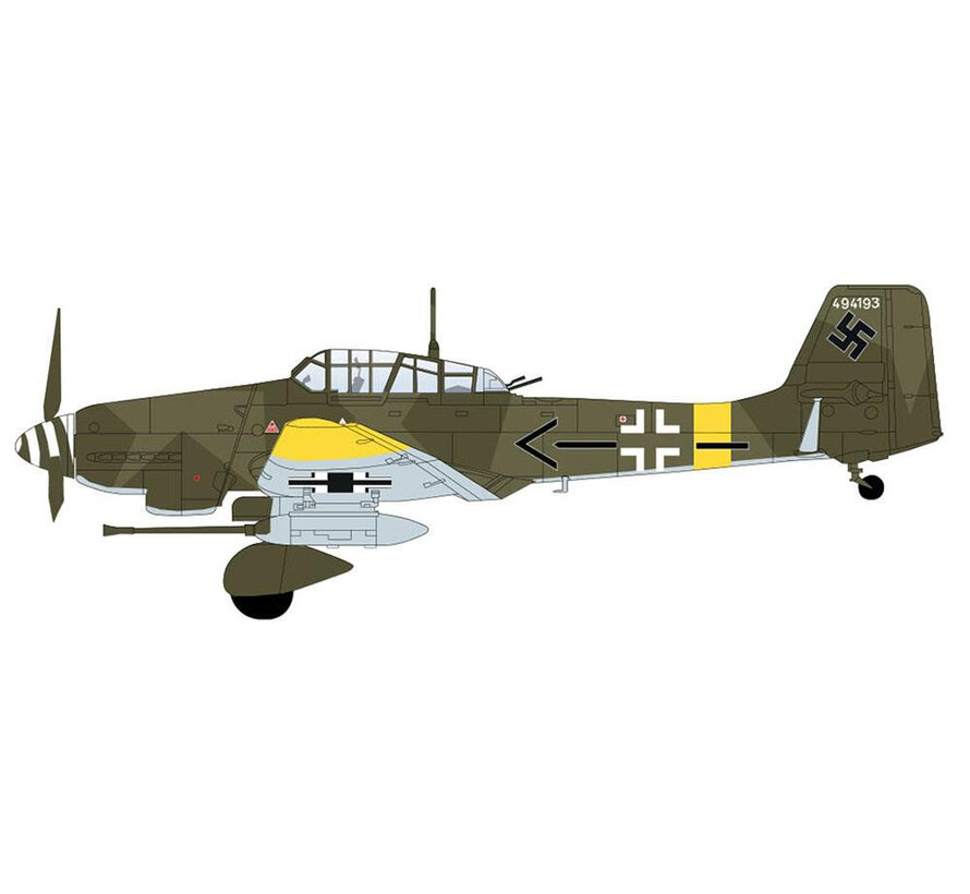 Ju87G-2 Stuka Stab.:SG 2 Tank Buster 494193 Slovakia 1944 1:72 +New Arrival+