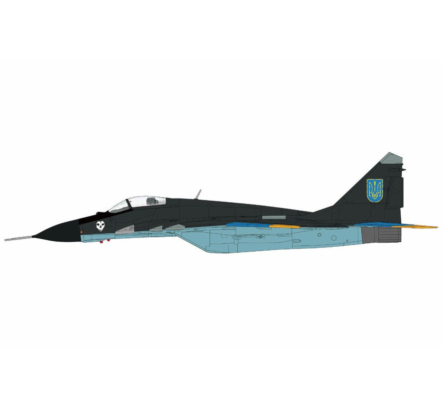 MIG29 Fulcrum 40th Tactical Aviation Brigade Ukrainian Air Force 'Ghost of Kyiv' Vasylkiv Air Base 2023 1:72 +New Arrival+