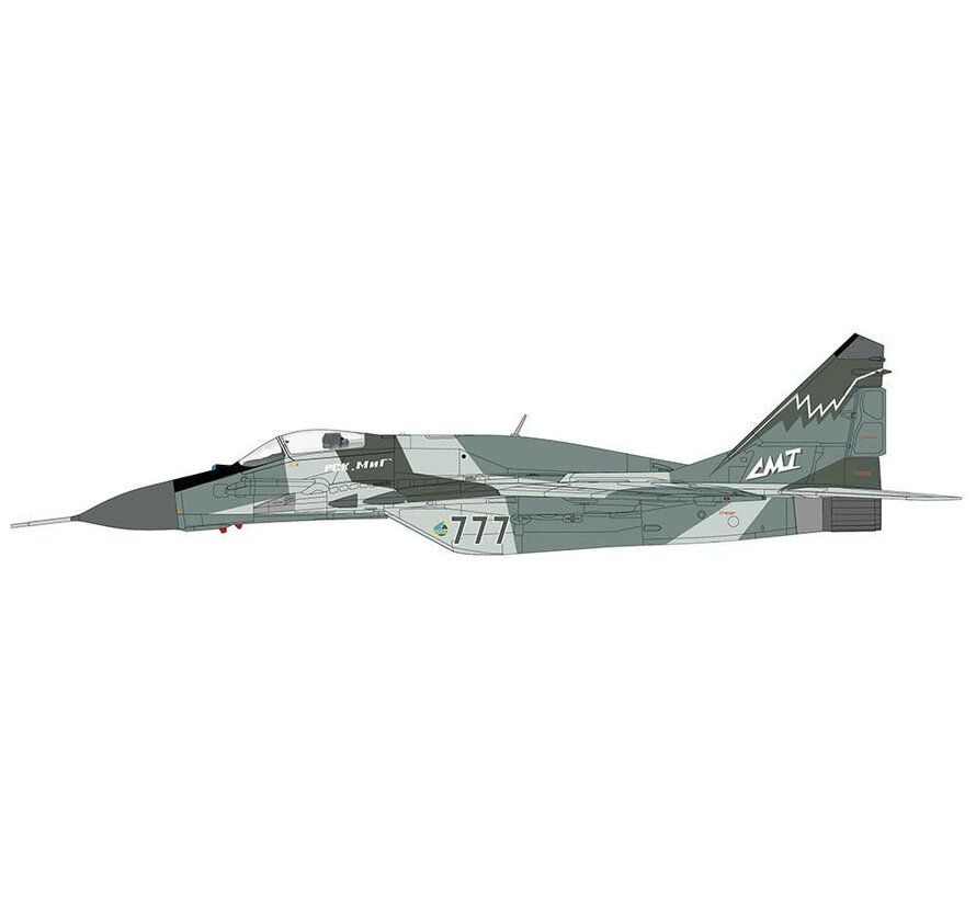 MIG29SMT Fulcrum 777 Russian Air Force grey 2005 1:72
