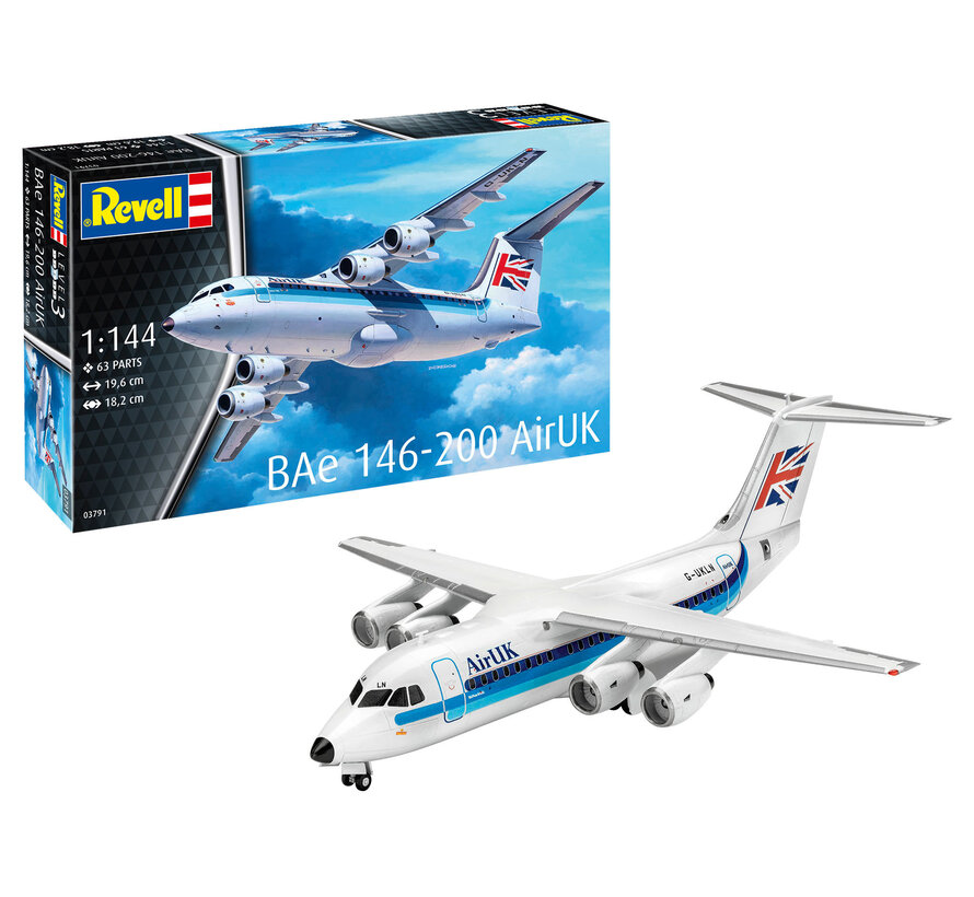 BAe 146 (RJ85) Air UK 1:144 [2025 re-issue]