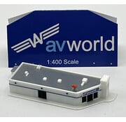 3D Design Deck AvWorld Building 1:400 (3D printed  resin plastic)