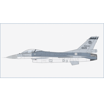 Hobby Master F-16V Fighting Falcon 6619 21TFG ROCAF 1:72 (with 6 x AIM-120) +pre-order+