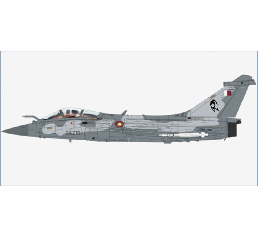 Rafale EQ QA210 Qatar Emiri Air Force 2019 1:72 +pre-order+