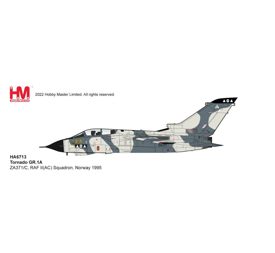 Tornado GR1A No. II (AC) SqN. RAF ZA371/C Norway 1:72 **Discontinued**