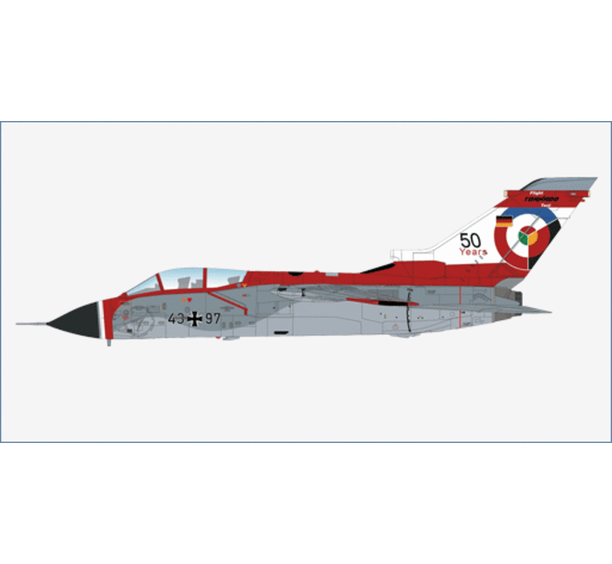 Tornado IDS WTD-61 Luftwaffe 50 Years Anniversary 43+97 RIAT 2024 1:72 +pre-order+