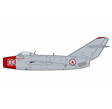 Hobby Master MIG-15bis RED03 Chinese People's Volunteers Air Force North Korea 1950s 1:72 +pre-order+