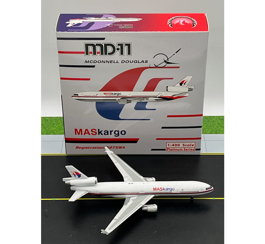 MD11 MAS Kargo N275WA 1:400 polished +NEW ARRIVAL+
