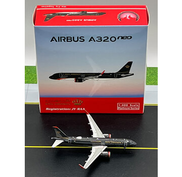 Phoenix Diecast A320neo Royal Jordanian JY-RAA 1:400