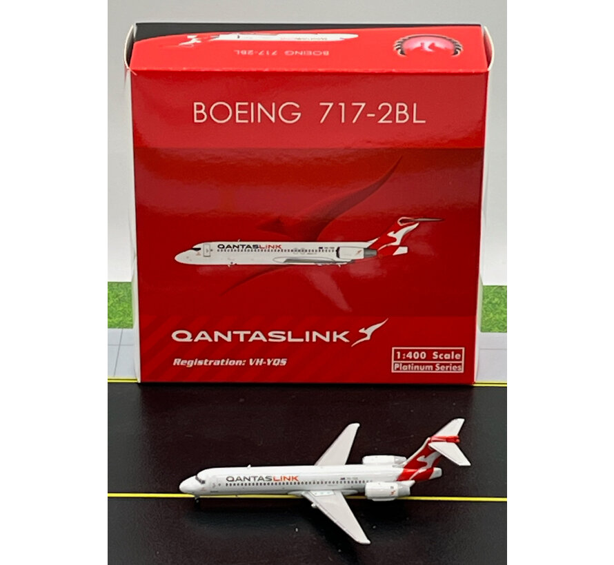 B717 QANTASlink last flight VH-YQS 1:400 +NEW ARRIVAL+